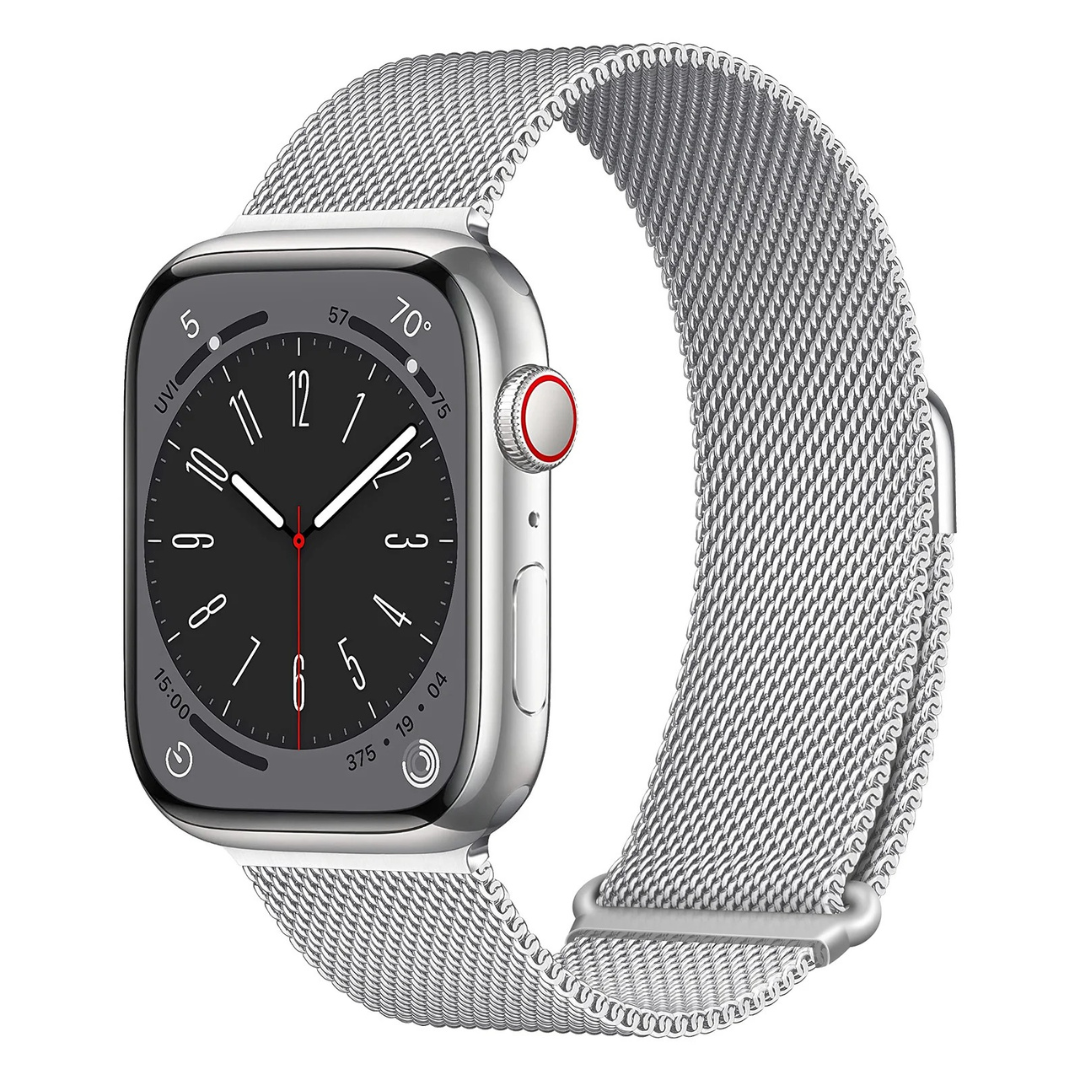 NEU 2024 - Milanese Edelstahl Armband für Apple Watch Series & Ultra