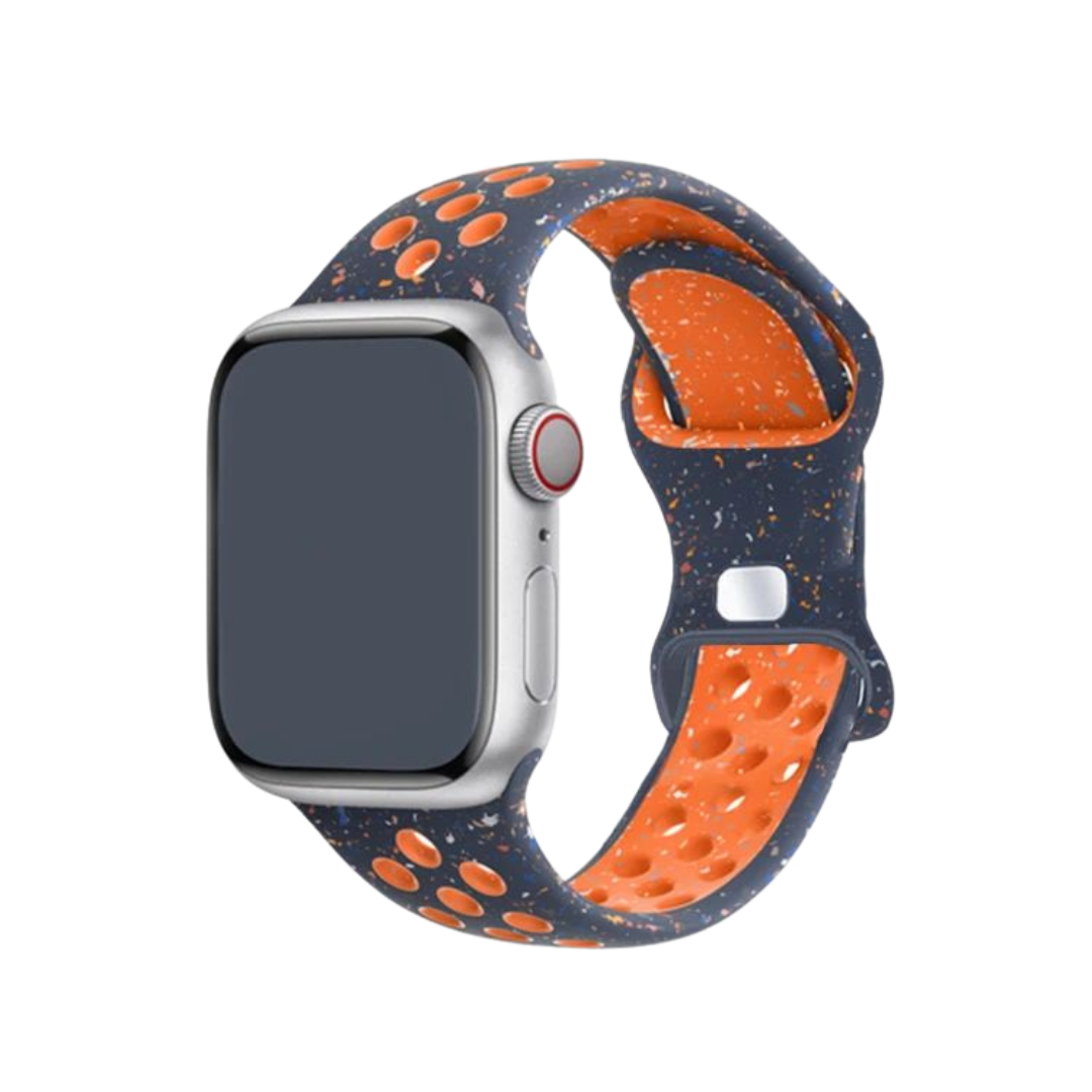 NEU 2024 Sportarmband Silikon Design für Apple Watch Series & Ultra