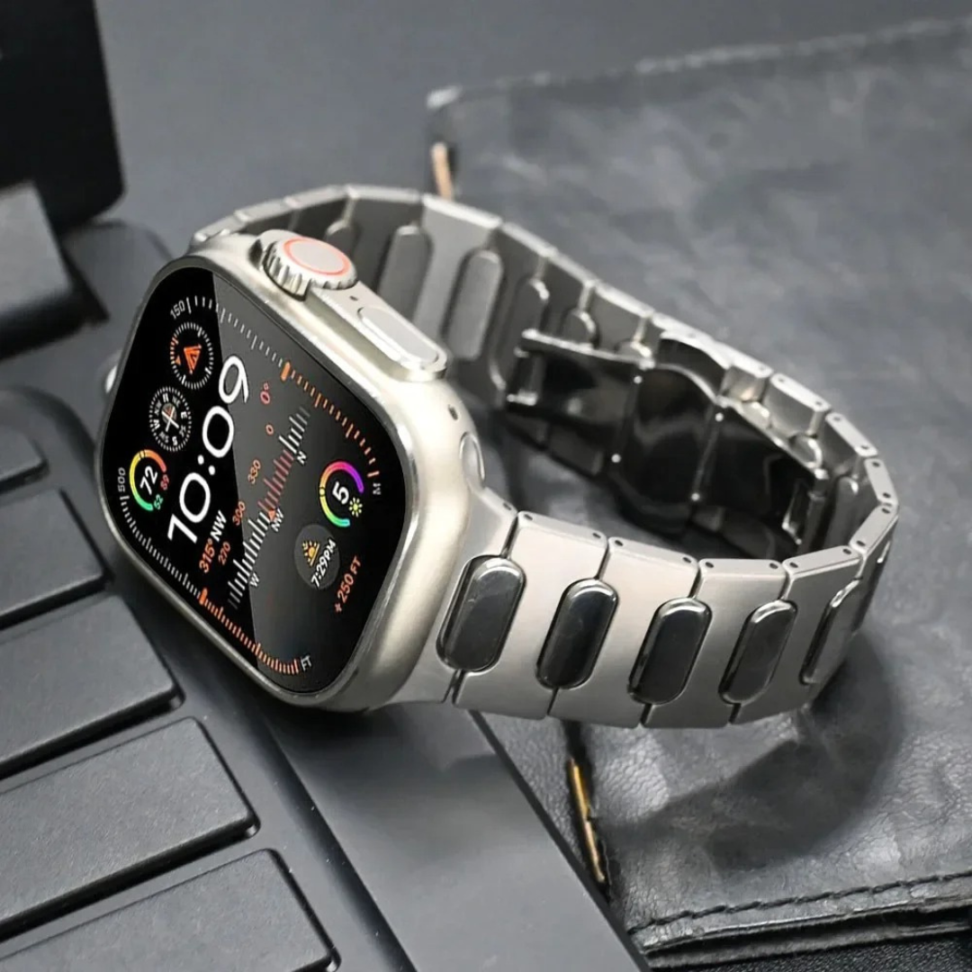 NEU - Shell Titan Armband für Apple Watch Series & Ultra