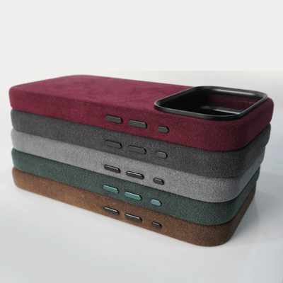 Premium MagSafe Wildleder Hülle für Apple iPhone 17, 17 Pro, 17 Pro Max & 17 Air