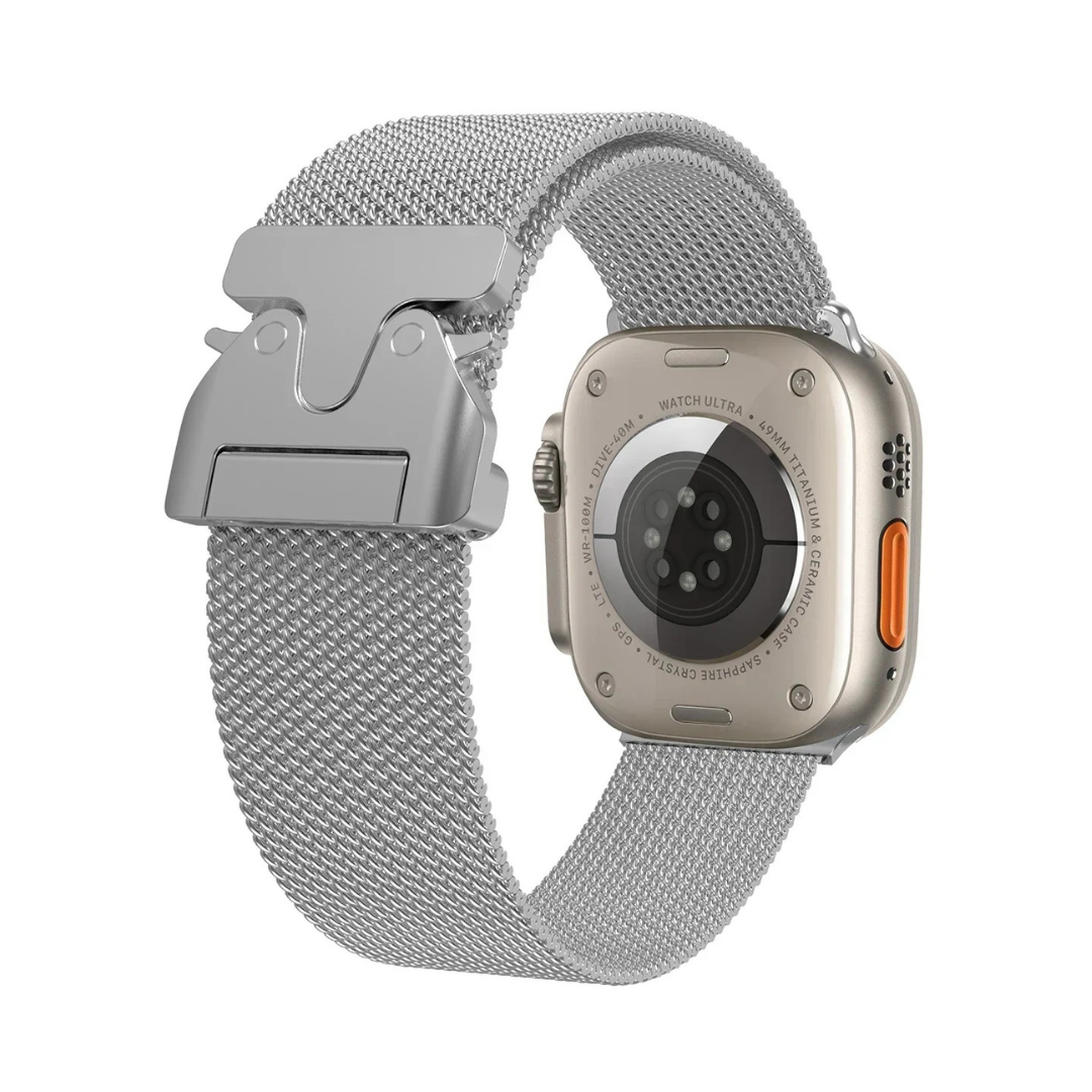 NEU 2024: Titanium Milanese Armband für Apple Watch Series & Ultra