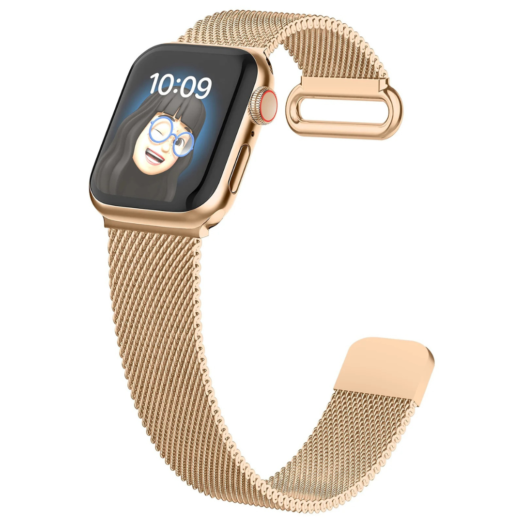 NEU 2024 - Milanese Edelstahl Armband für Apple Watch Series & Ultra