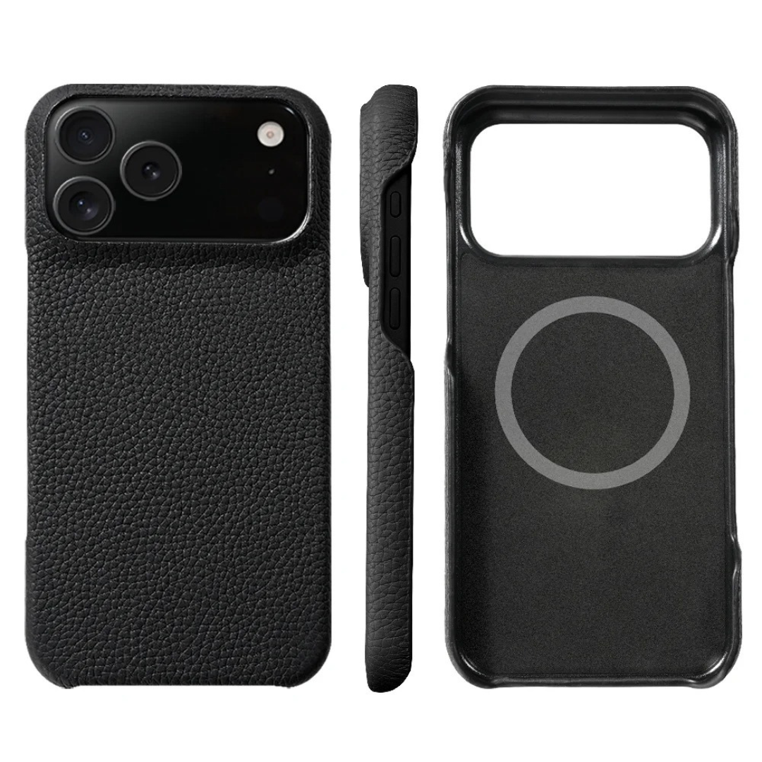 Echtleder Nappa-Handyhülle aus Rindsleder für Apple iPhone 17 / 17 Pro Max / 17 Air – Premium Design