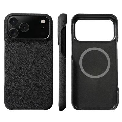 Echtleder Nappa-Handyhülle aus Rindsleder für Apple iPhone 17 / 17 Pro Max / 17 Air – Premium Design