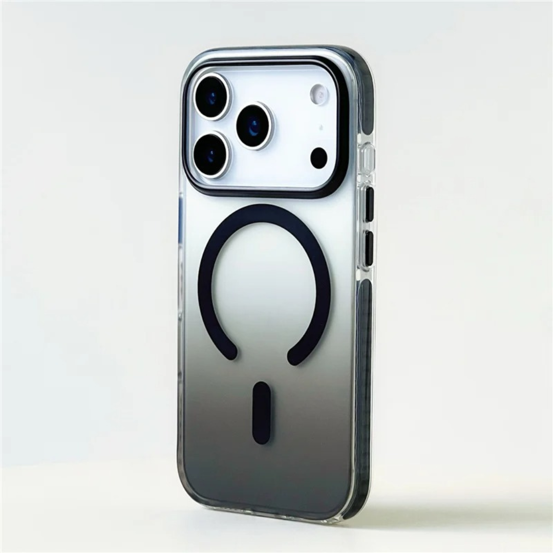 Transparente Farbverlauf-Hülle für iPhone 17 / 17 Pro Max / 17 Air – MagSafe