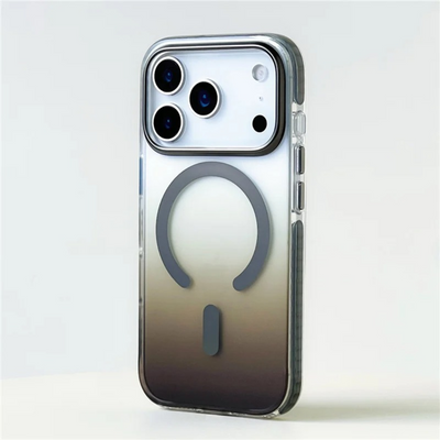 Transparente Farbverlauf-Hülle für iPhone 17 / 17 Pro Max / 17 Air – MagSafe
