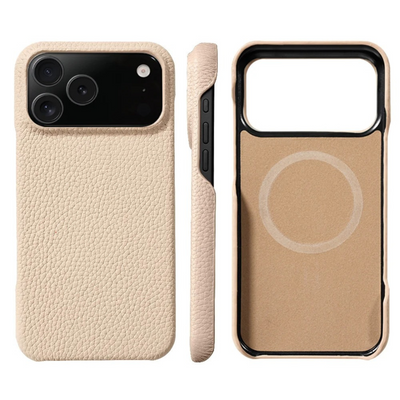 Echtleder Nappa-Handyhülle aus Rindsleder für Apple iPhone 17 / 17 Pro Max / 17 Air – Premium Design