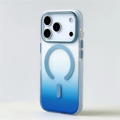 Transparente Farbverlauf-Hülle für iPhone 17 / 17 Pro Max / 17 Air – MagSafe