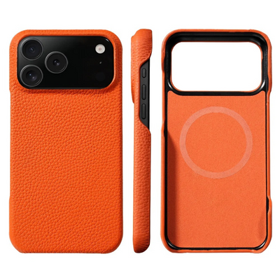 Echtleder Nappa-Handyhülle aus Rindsleder für Apple iPhone 17 / 17 Pro Max / 17 Air – Premium Design