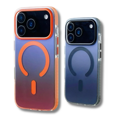 Transparente Farbverlauf-Hülle für iPhone 17 / 17 Pro Max / 17 Air – MagSafe