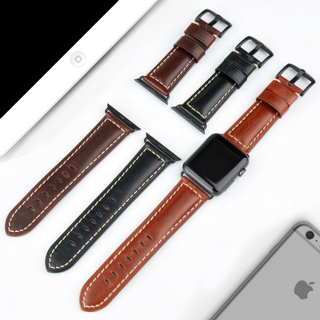 Echtleder Armband für Apple Watch,  iPhone 14 Pro Max, iPhone 14 Pro, iPhone 14 Max, iPhone 14, iPhone 13 Pro Max, iPhone 13 Pro, iPhone 13, iPhone 12 Pro, iPhone 12, iPhone 12 Pro Max, iPhone 12 Mini, iPhone 11 Pro Max, iPhone 11 Pro, Max, Apple Watch Ultra , Apple Watch Series 8 Apple Watch Series 7