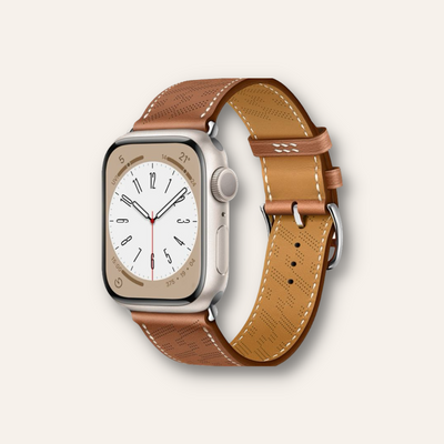 Diagonal Single Tour - Leather strap for Apple Watch Series &amp; Ultra