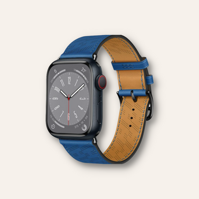 Diagonal Single Tour - Leather strap for Apple Watch Series &amp; Ultra